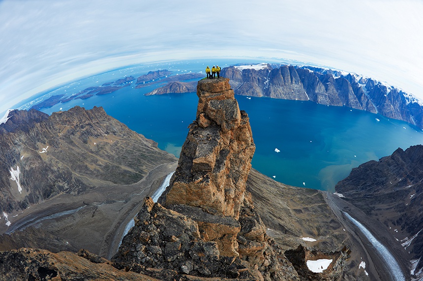 First Ascent in Greenland