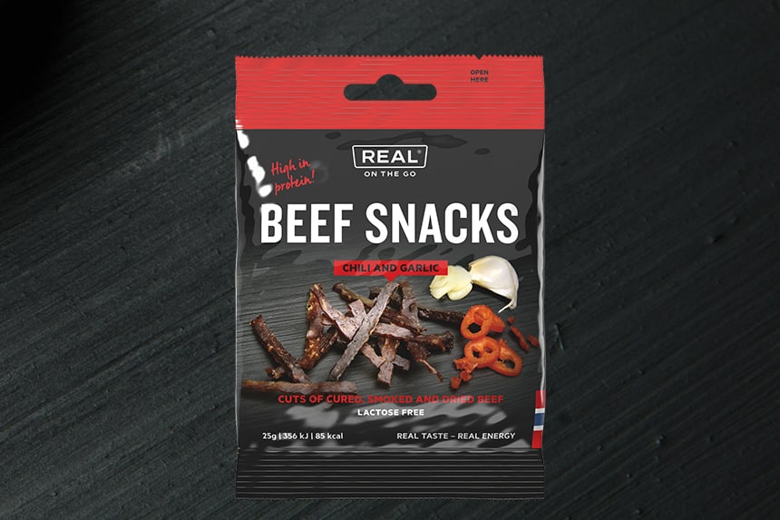 Beef Snacks Chili & Knoblauch